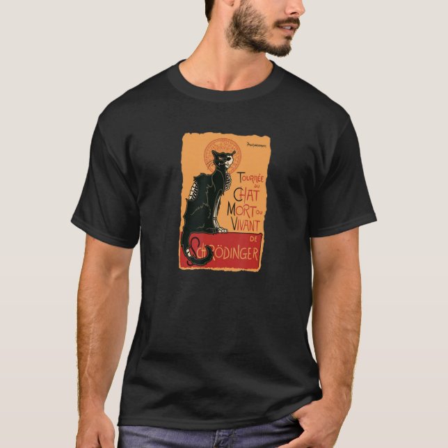 T-shirt Le chat Schrodinger (Devant)