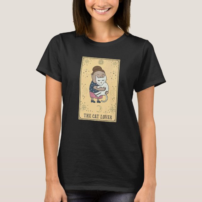T-shirt Le Chat Tarot Spoof (Devant)