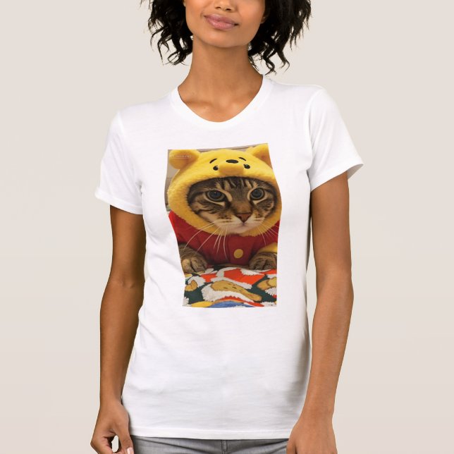 T-SHIRT LE CHAT TIGRÉ MUFFIN (Devant)