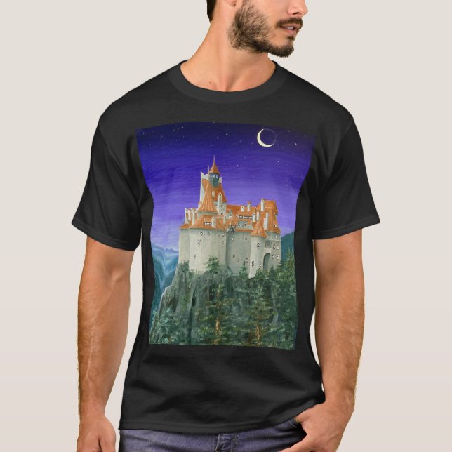 T-shirt Le château de Dracula (Devant)