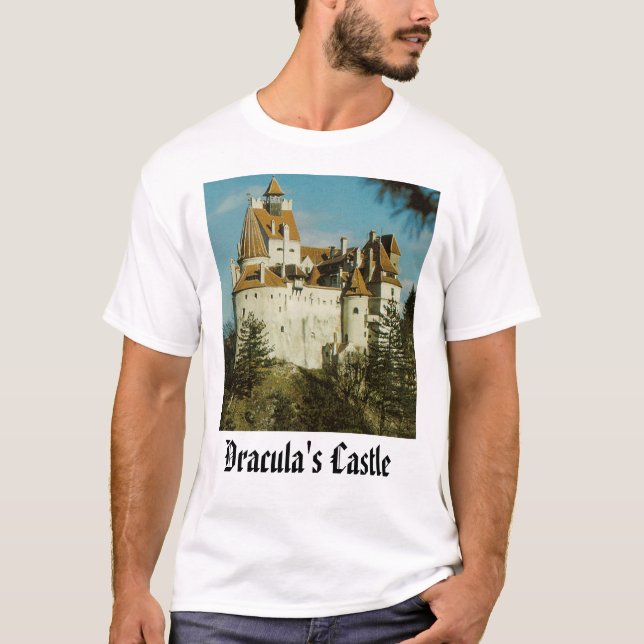 T-shirt Le château de Dracula, le château de Dracula (Devant)