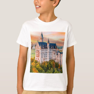 T-shirt Le château de Neuschwanstein