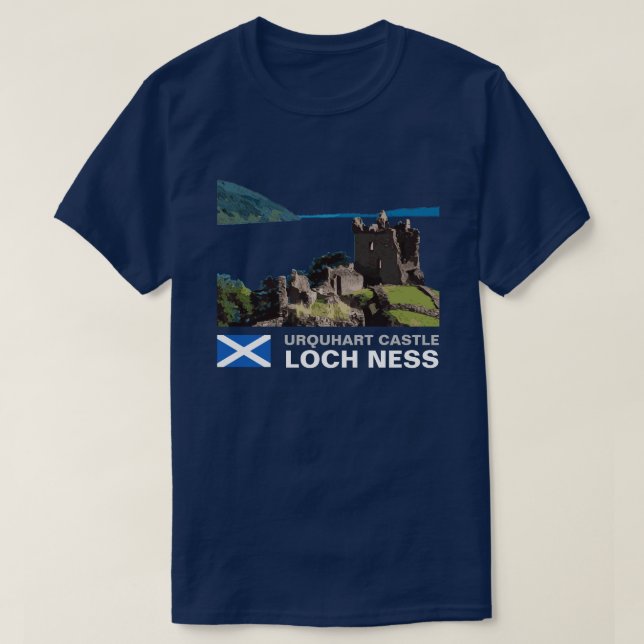 T-SHIRT LE CHÂTEAU D'URQUHART (Design devant)