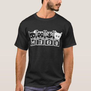 T-SHIRT LE CHATS M30W 8 BITS