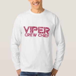 T-shirt Le chef d'équipe des hommes de vipère la longue