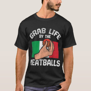 T-shirt Le Chef Italien Humour Foodie Funny Grab Life By M