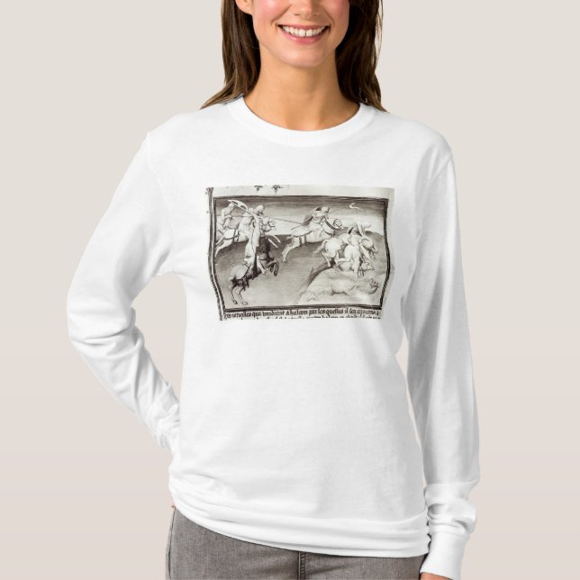 T-shirt Le chef mongol, Hulagu, khan de l'Ilkhanate (Devant)