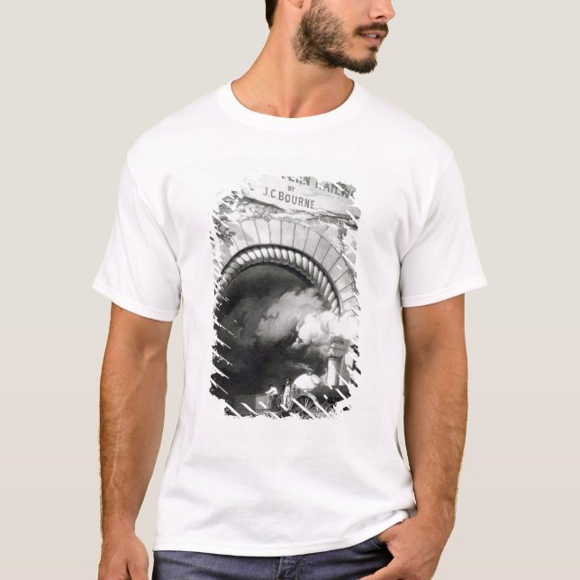 T-shirt Le chemin de fer de Great Western, 1846 (Devant)