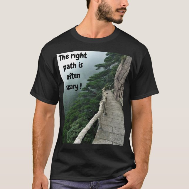 T-shirt Le chemin de la vie (Devant)