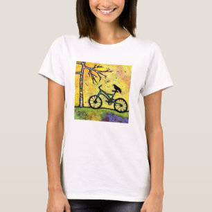 T-shirt Le Chemin du Vélo et du Corbeau Une journée de pro