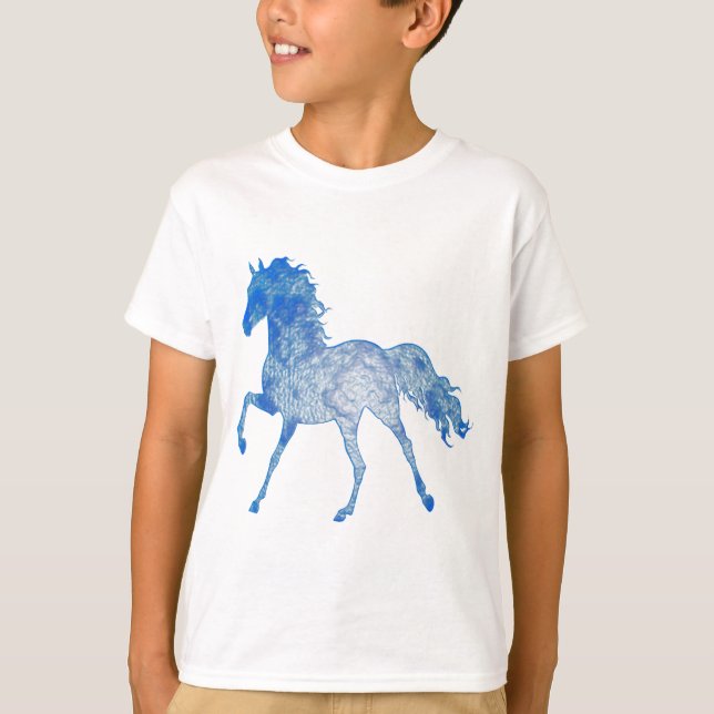 T-SHIRT LE CHEVAL DE CIEL (Devant)