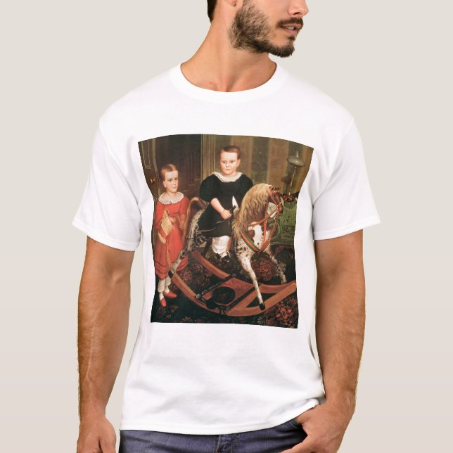 T-shirt Le cheval de passe-temps, c.1840 (Devant)
