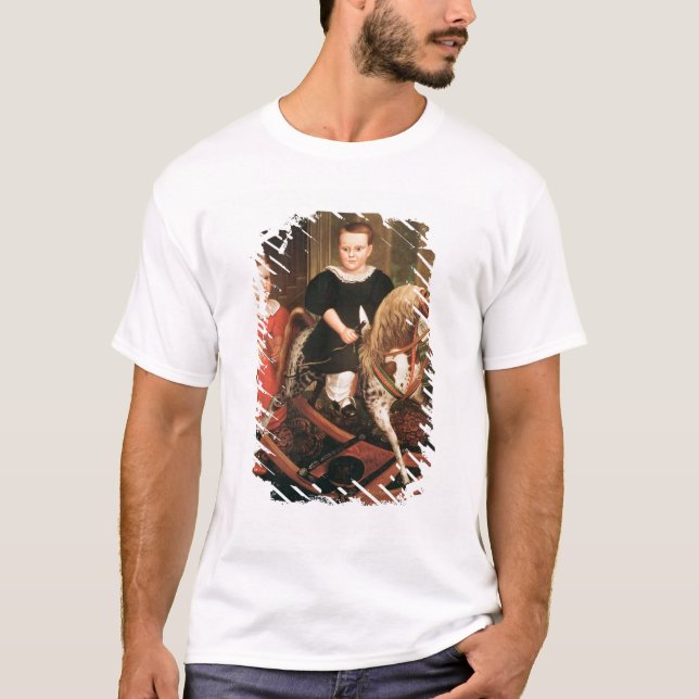 T-shirt Le cheval de passe-temps, c.1840 (Devant)