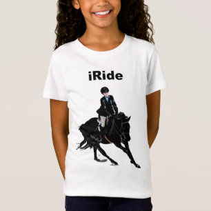 T-Shirt Le cheval des enfants mignons d'iRide