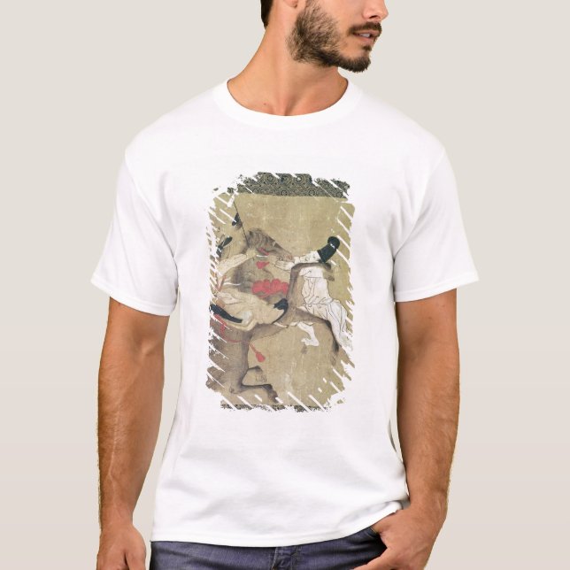 T-shirt Le cheval fâché (Devant)
