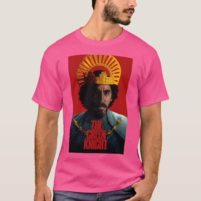 T-shirt Le Chevalier Vert - Sir Gawain (Devant)