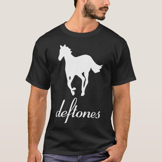 T-shirt Le Chien blanc Pony (Devant)