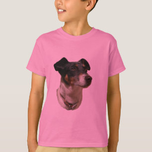 T-shirt Le chien de Jack Russell badine la chemise