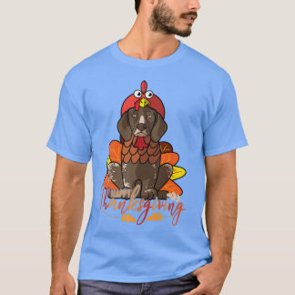 T-shirt Le Chien de Pointeur Allemand Ravi Merci