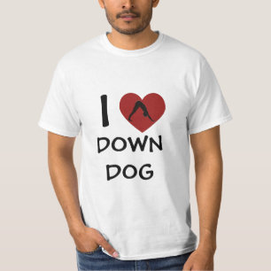 T-shirt Le Chien du fond du coeur - Tee - shirts du yoga