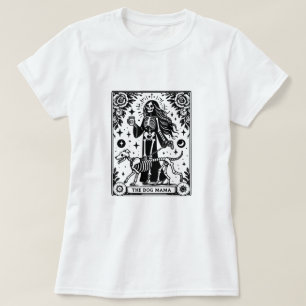 T-shirt Le chien Mama Tarot Dog Walker