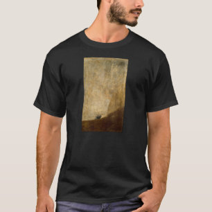 T-shirt Le chien (peintures noires) par Francisco Goya