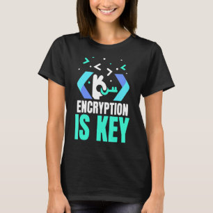 T-shirt Le Chiffrement Est Un Codage Clé Dit Programmer Co