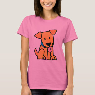 T-shirt Le chiot de labrador retriever reposent le chiot