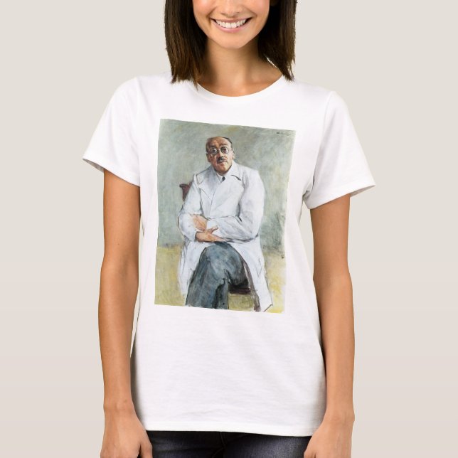 T-shirt Le chirurgien (par Max Liebermann) (Devant)