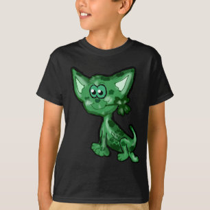 T-shirt Le chiwawa irlandais vert badine la chemise