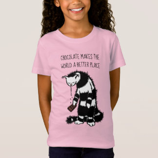 T-Shirt Le chocolat fait du monde un meilleur endroit fill