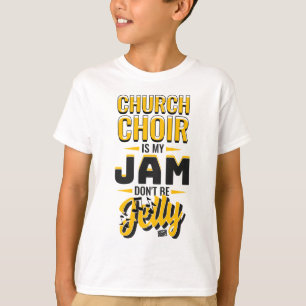T-shirt Le CHOEUR d'ÉGLISE bloquent le chrétien religieu
