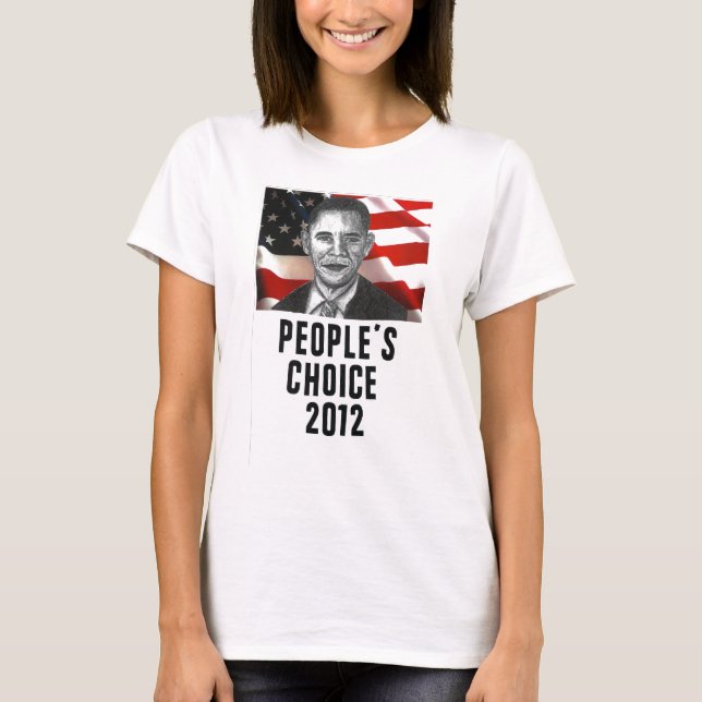 T-shirt Le choix 2012 des personnes (Devant)