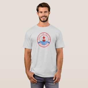 T-shirt le chrétien sortent dans le duc profond dans la