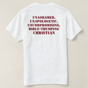 T-shirt Le CHRÉTIEN, un renversant de la Bible" Signes bib