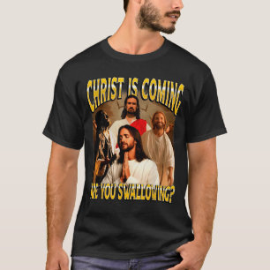 T-shirt Le Christ arrive préparez votre cœur Rétro Hommes