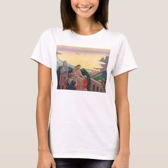 T-shirt Le Christ avec les enfants, 1910 (Devant)