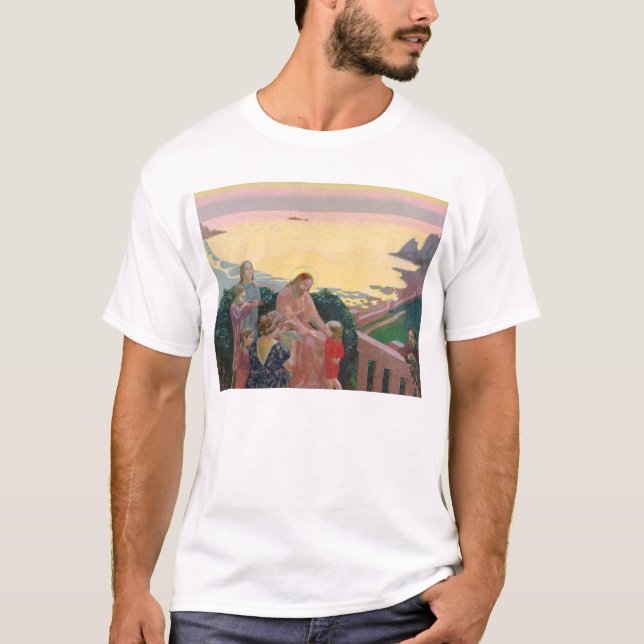 T-shirt Le Christ avec les enfants, 1910 (Devant)