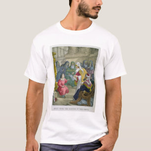 T-shirt Le Christ avec les médecins dans le temple, d'un