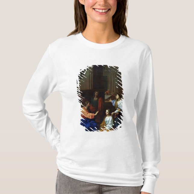 T-shirt Le Christ avec Martha et Mary (Devant)