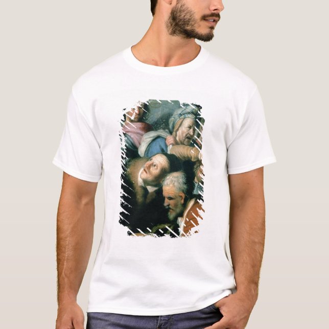 T-shirt Le Christ conduisant les distributeur de monnaie (Devant)