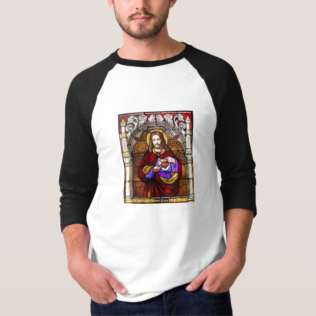 T-shirt Le Christ en verre (Devant)