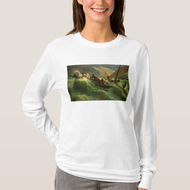 T-shirt Le Christ endormi dans son bateau (Devant)