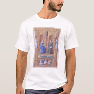 T-shirt Le Christ et Vierge Marie couronnée