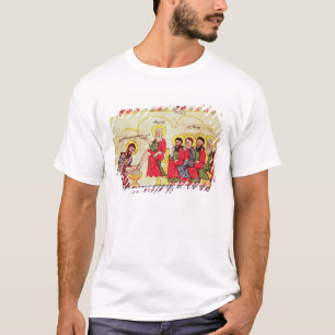 T-shirt Le Christ lavant les pieds de disciples