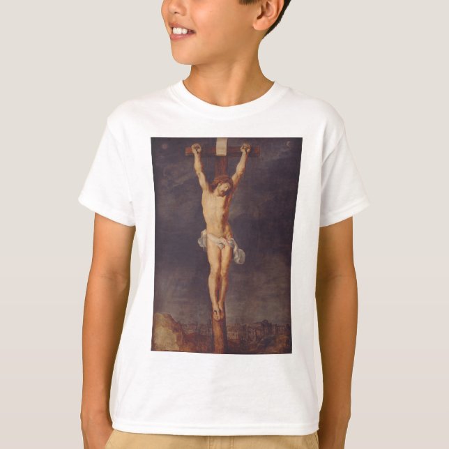 T-shirt Le Christ mort sur la croix par Pierre Paul Rubens (Devant)