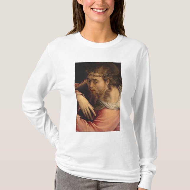 T-shirt Le Christ portant la croix, 1540-45 (huile sur le (Devant)