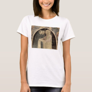 T-shirt Le Christ souhaite la bienvenue à deux moines