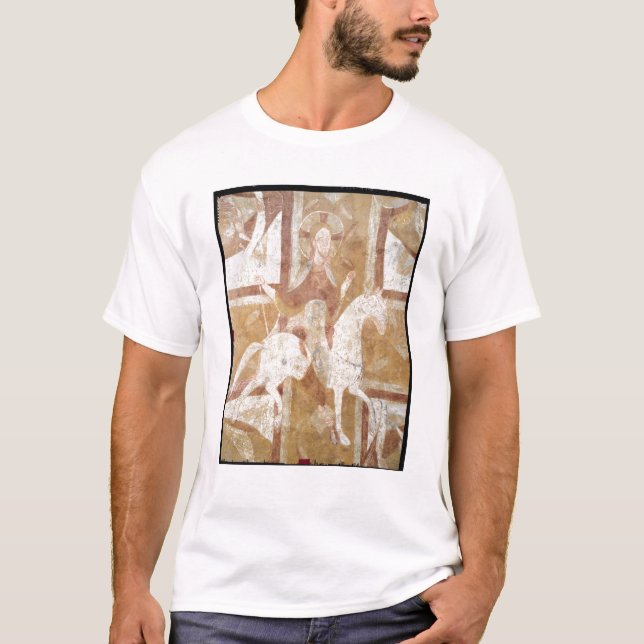 T-shirt Le Christ sur un cheval blanc (Devant)