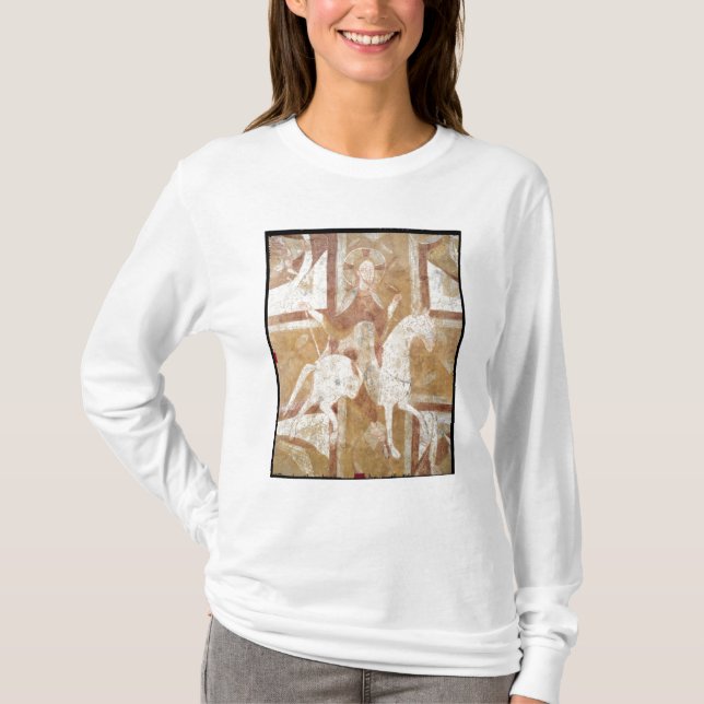 T-shirt Le Christ sur un cheval blanc (Devant)